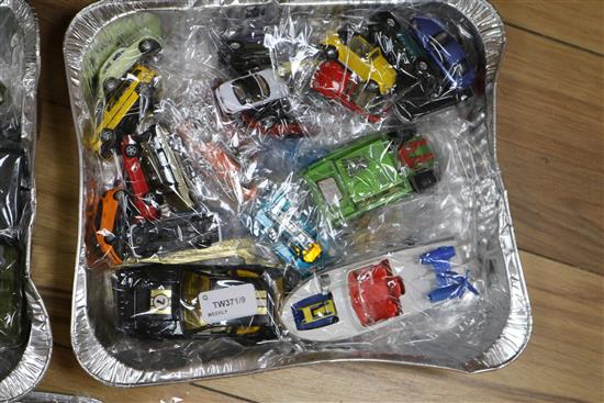 A collection of Dinky, Corgi, Matchbox and other model vehicles